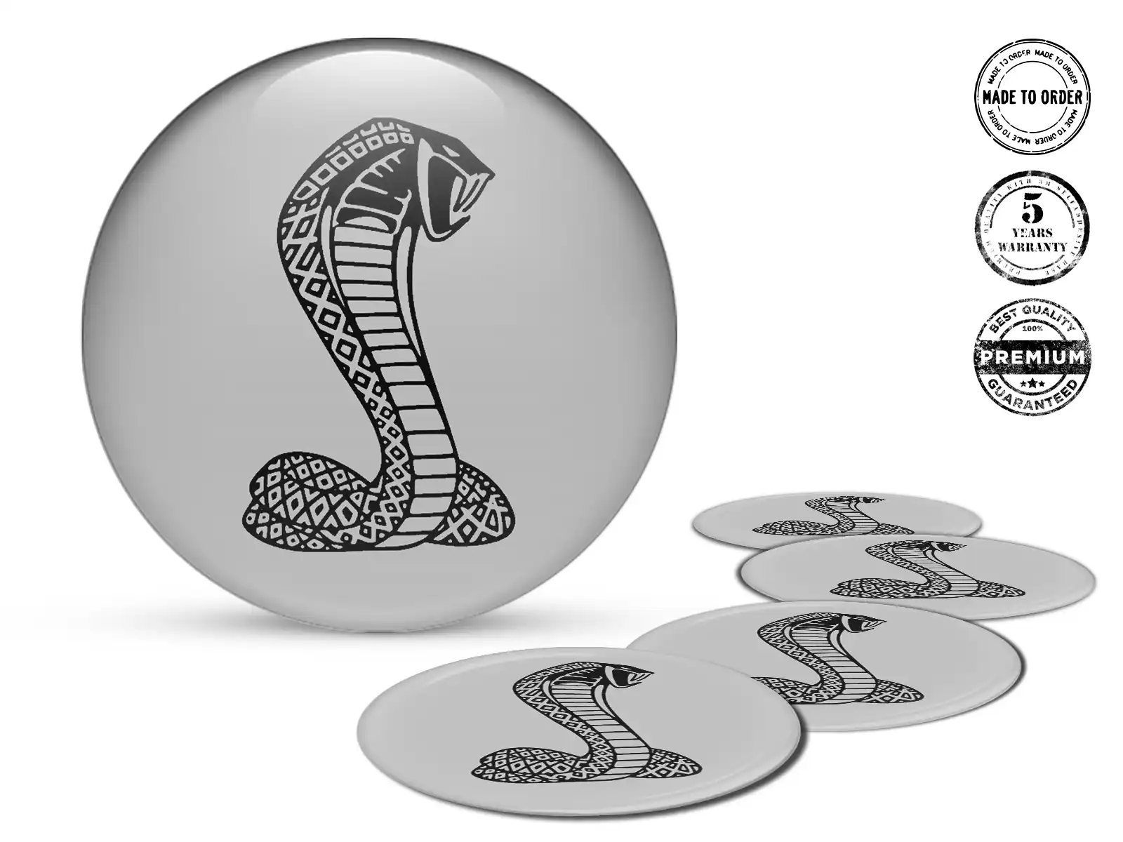 Shelby Nabenaufkleber Ausgabe Individuelles Dome-Design